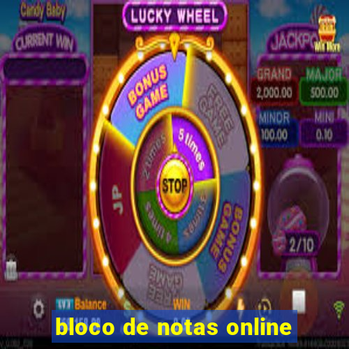 bloco de notas online